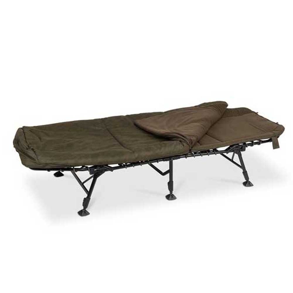 Купить Nash dwarf T4725 4 Fold Sleep System Кровать Зеленый Dark Green 7ft.ru в интернет магазине Семь Футов