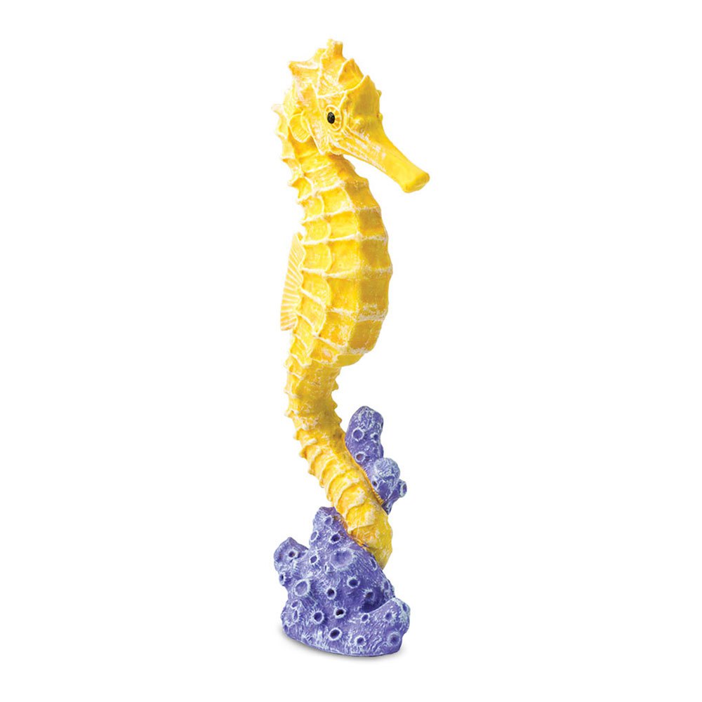 Купить Safari ltd S204329 Seahorse Фигура Желтый  Yellow / Purple From 3 Years  7ft.ru в интернет магазине Семь Футов