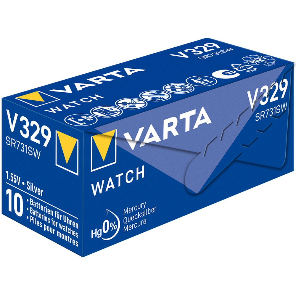 Купить Varta 0329101111 1 Chron V 329 Аккумуляторы Серебристый Silver 7ft.ru в интернет магазине Семь Футов