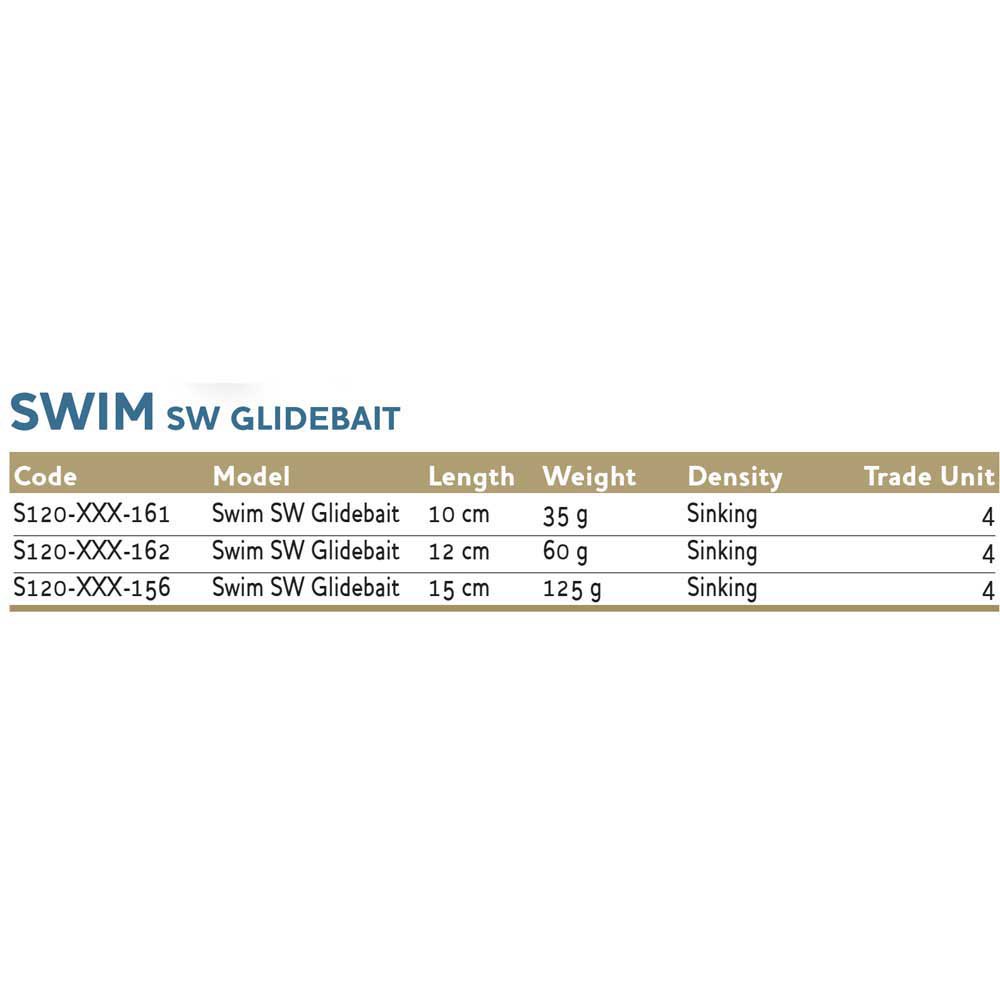 Купить Westin S120-367-161 Swim SW Glidebait Sinking 100 Mm 35g Многоцветный Shiny Mullet 7ft.ru в интернет магазине Семь Футов