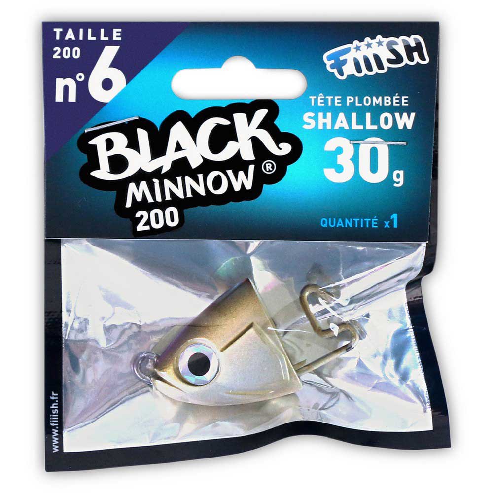 Купить Fiiish BM344 Black Minnow Shallow Джиг-голова Золотистый Khaki 30 g  7ft.ru в интернет магазине Семь Футов