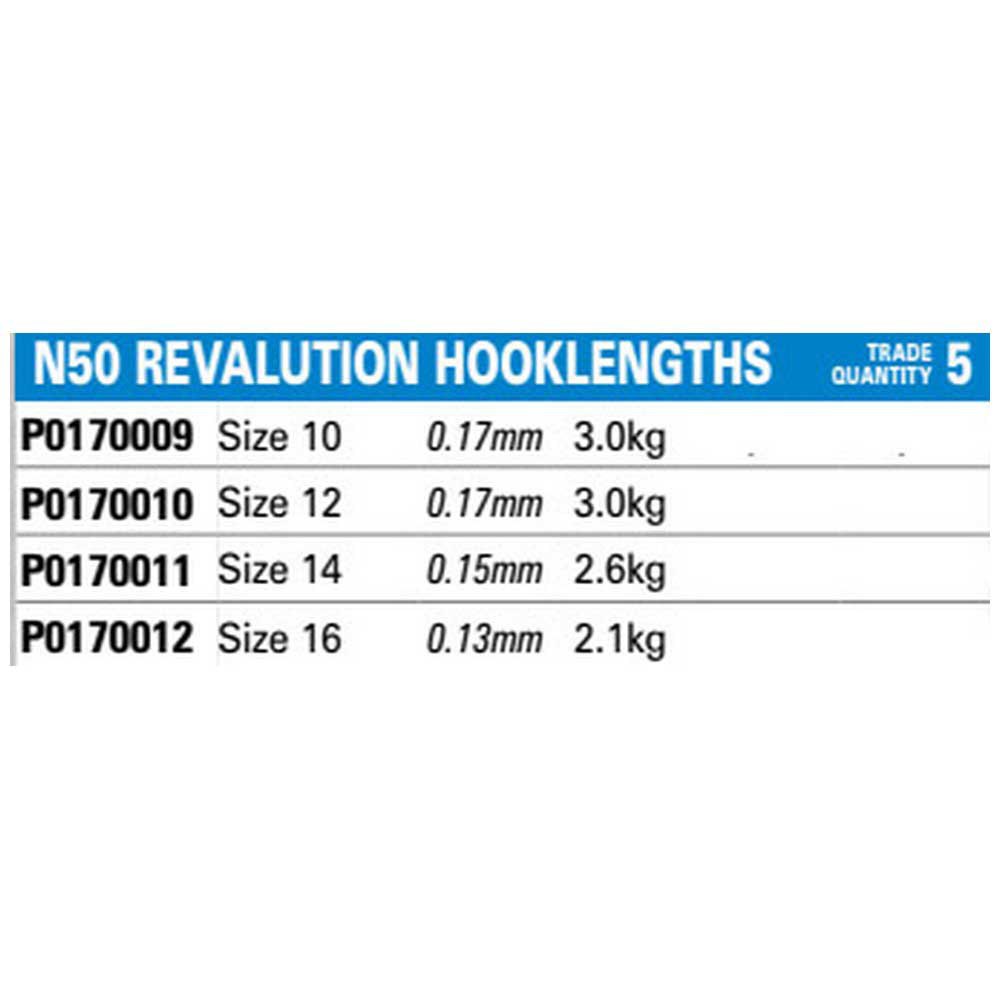 Купить Preston innovations P0170012 Revaluation N50 Связанные Крючки Голубой Black Nickel 16  7ft.ru в интернет магазине Семь Футов