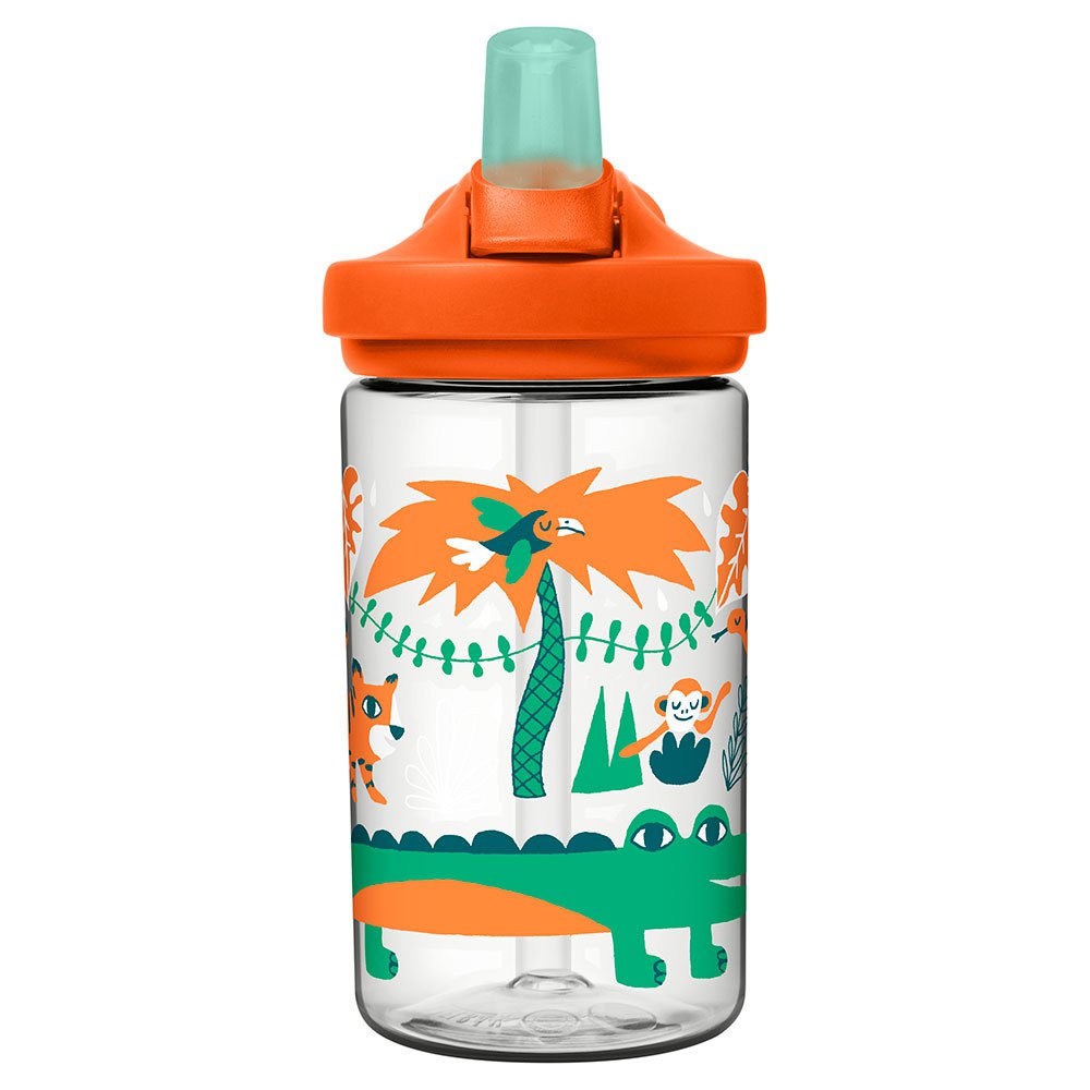 Купить Camelbak 2472.105041 Eddy+ 400ml Детская бутылка для воды Оранжевый Jungle Animals 7ft.ru в интернет магазине Семь Футов