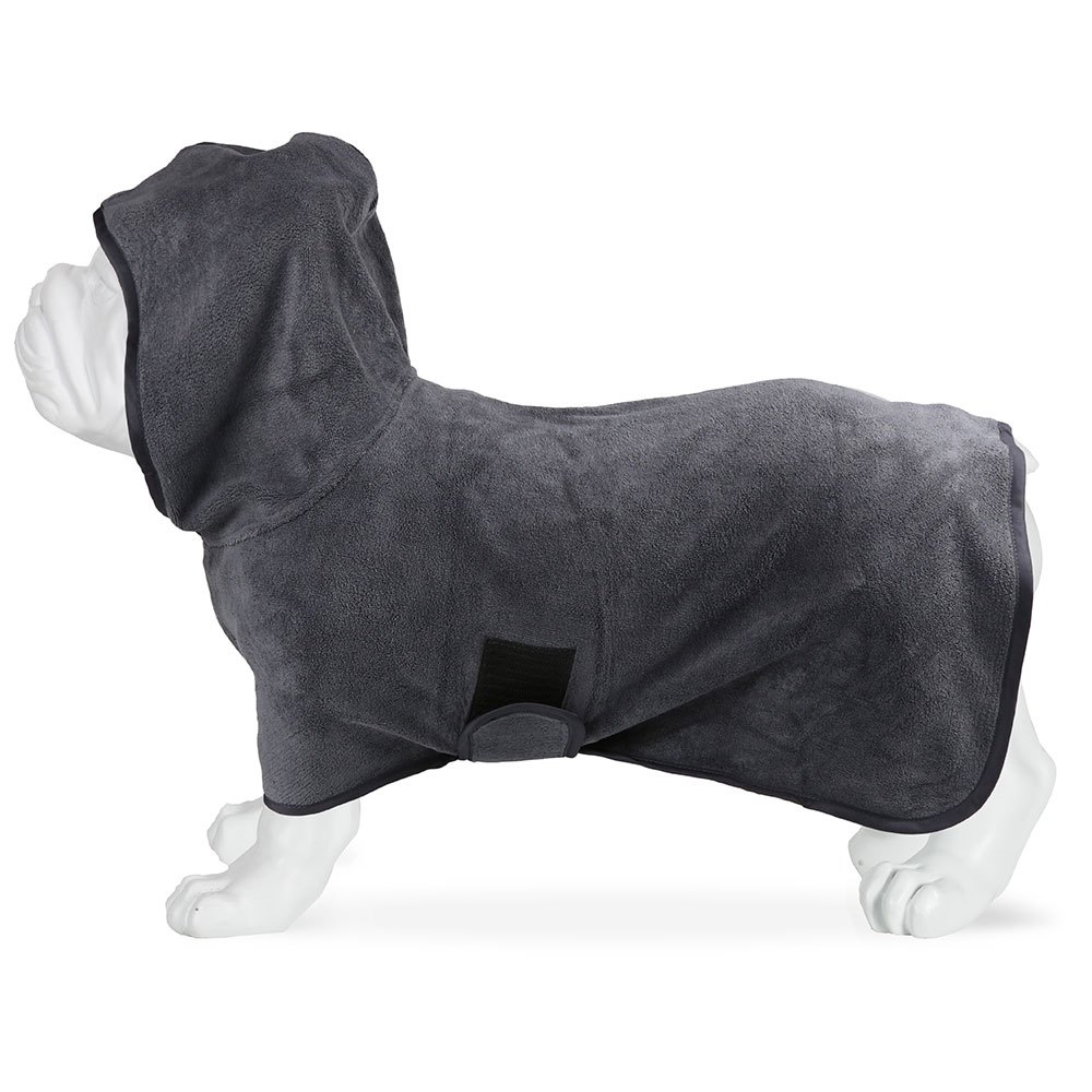 Купить Regatta RDC018-1U1-M Dog Drying Coat Серый  Ebony M  7ft.ru в интернет магазине Семь Футов