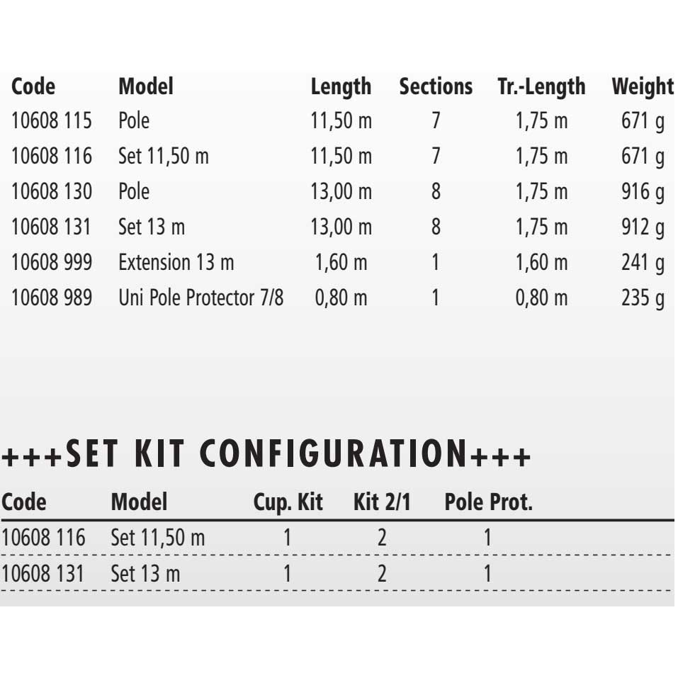 Купить Browning 10608116 2eX-S Match Carp DL Полюс Стержень Серебристый Multicolor 11.50 m  7ft.ru в интернет магазине Семь Футов