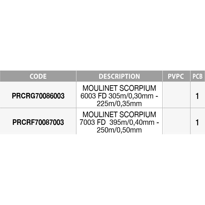Купить Prowess PRCRG70086003 Scorpium FD Катушка Черный  Black / Grey 6000  7ft.ru в интернет магазине Семь Футов