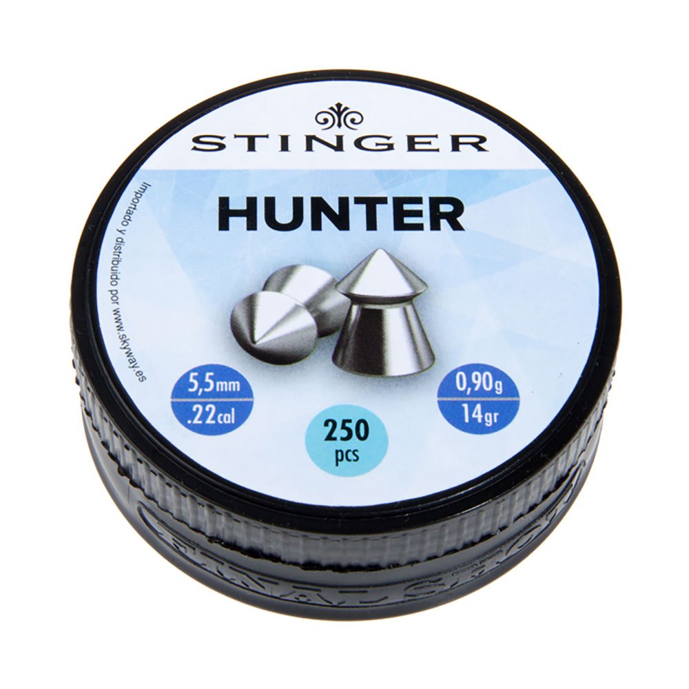 Купить Stinger STP00255 Hunter 250 единицы измерения Серый Silver 5.5 mm  7ft.ru в интернет магазине Семь Футов