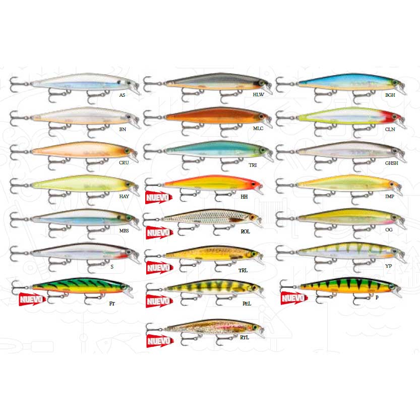 Купить Rapala 14RASDR11BGH Shadow Rap 110 Mm 13g Многоцветный  BGH 13 g  7ft.ru в интернет магазине Семь Футов