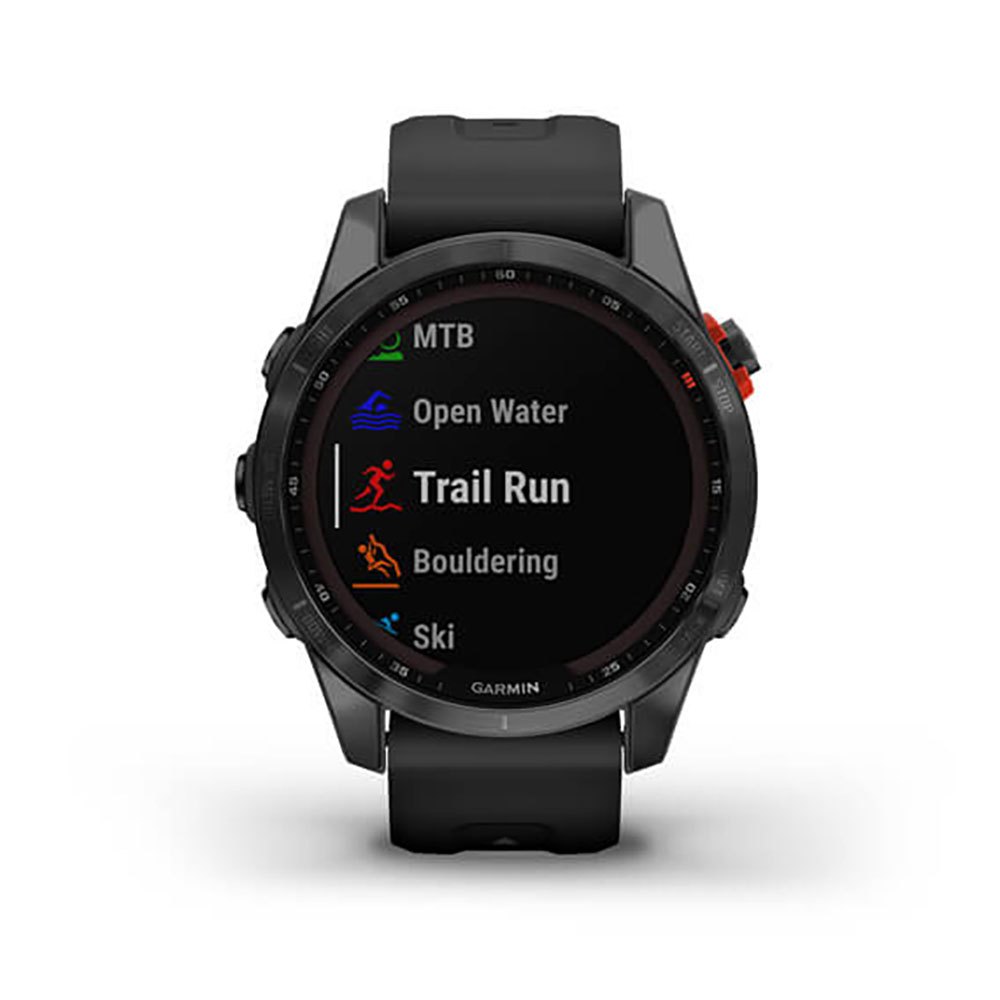 Купить Garmin 010-02539-13 Fenix 7S Solar Часы Черный  Slate Grey / Black 7ft.ru в интернет магазине Семь Футов