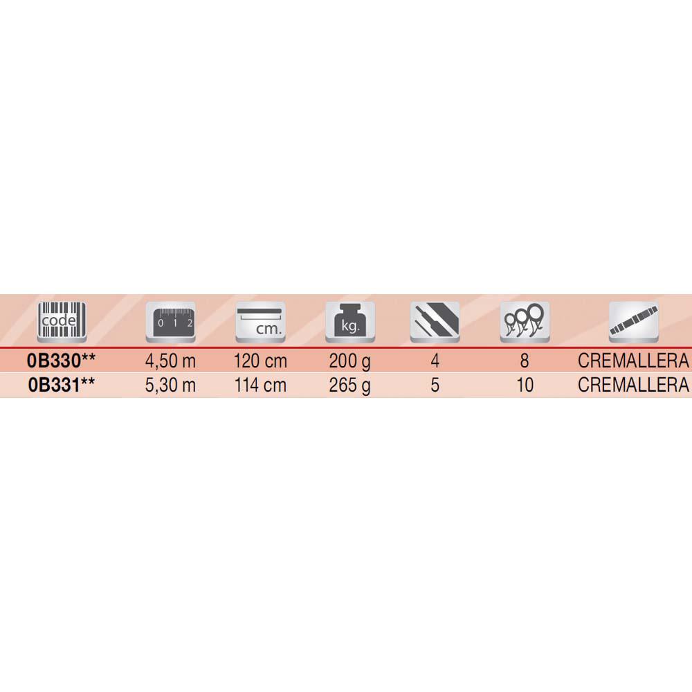 Купить Tubertini 0B330 Elektron Удочка Переворота Голубой Black 4.50 m  7ft.ru в интернет магазине Семь Футов