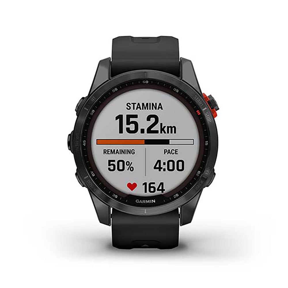 Купить Garmin 010-02539-13 Fenix 7S Solar Часы Черный  Slate Grey / Black 7ft.ru в интернет магазине Семь Футов