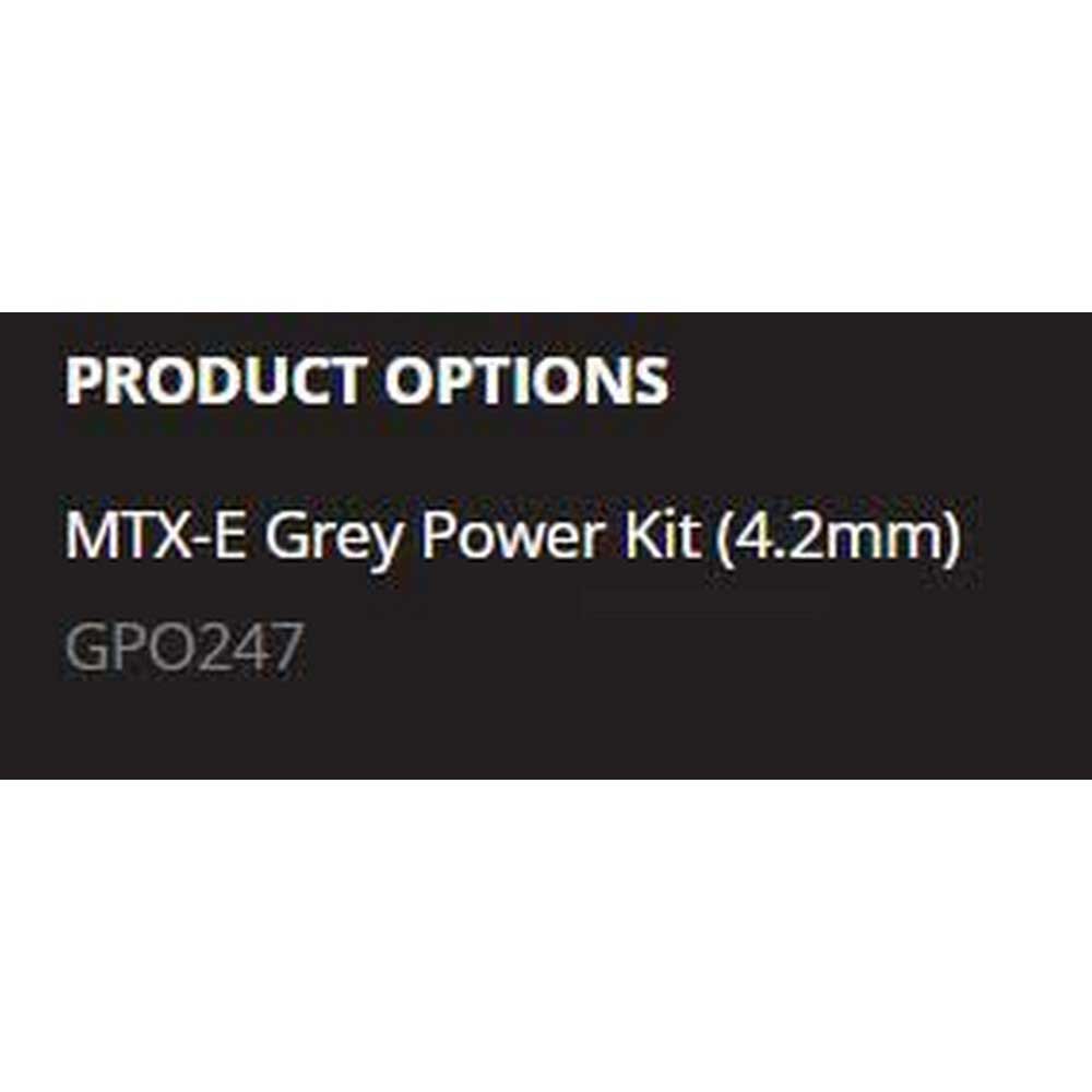 Купить Matrix fishing GPO247 MTX-E Grey Power Комплект Серебристый Grey 4.2 mm  7ft.ru в интернет магазине Семь Футов