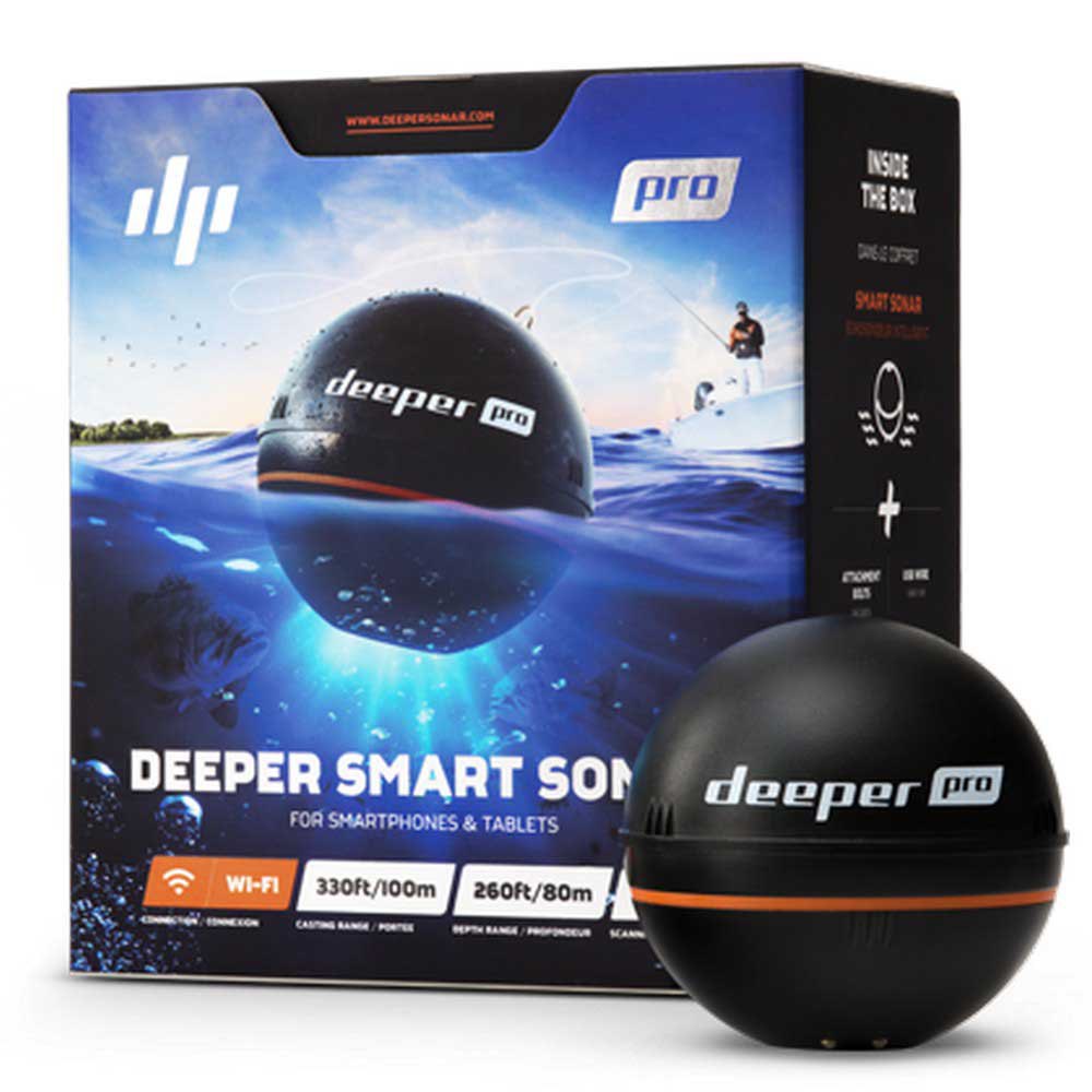 Купить Deeper 4779032950244 Smart Sonar Pro Эхолот Черный  Black 7ft.ru в интернет магазине Семь Футов