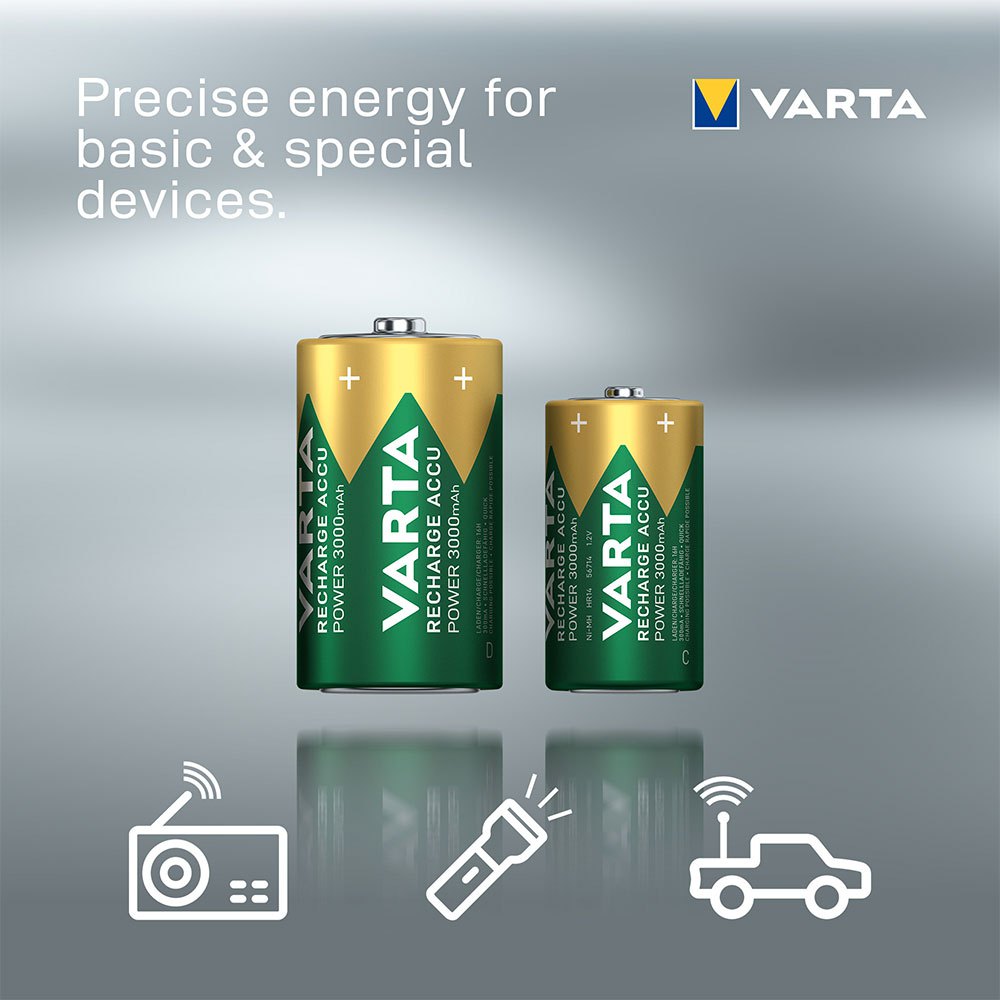 Купить Varta 38656 D Ready2Use NiMH Mono 3000mAh 1x2 D Ready2Use NiMH Mono 3000mAh Аккумуляторы Зеленый Green 7ft.ru в интернет магазине Семь Футов