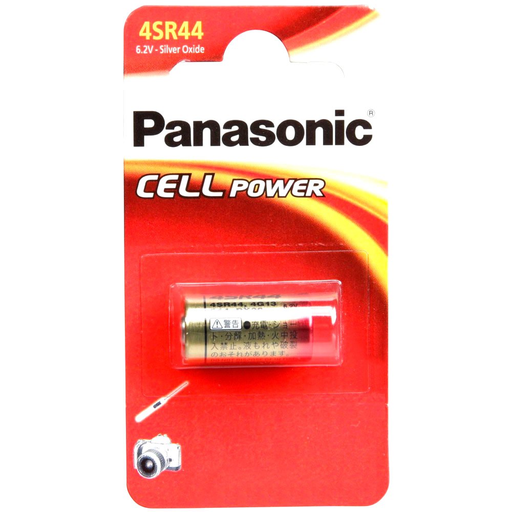 Купить Panasonic 4SR44L/1BP 1 4 SR 44 Аккумуляторы Серебристый Silver 7ft.ru в интернет магазине Семь Футов