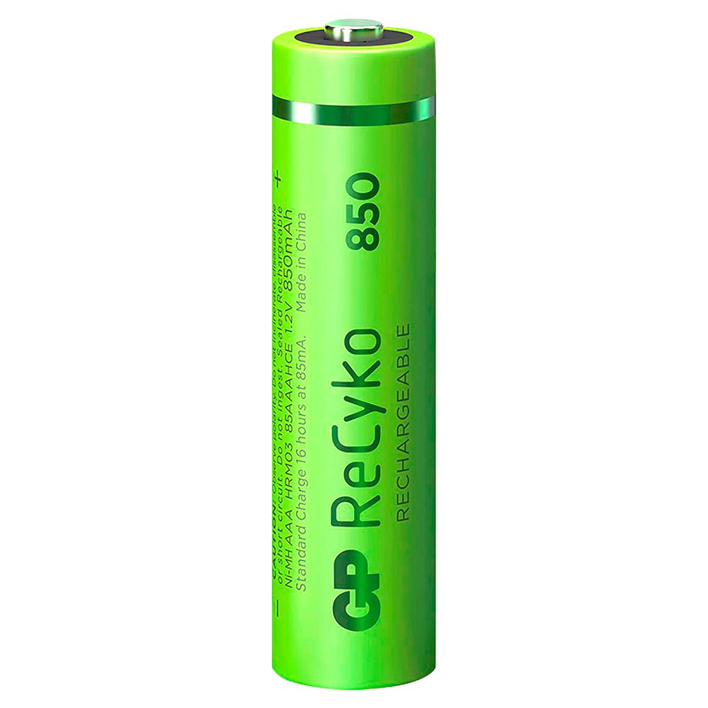 Купить Gp batteries 12085AAAHCE-C2 ReCyko NiMH AAA 850mAh Аккумуляторы Зеленый Green 7ft.ru в интернет магазине Семь Футов