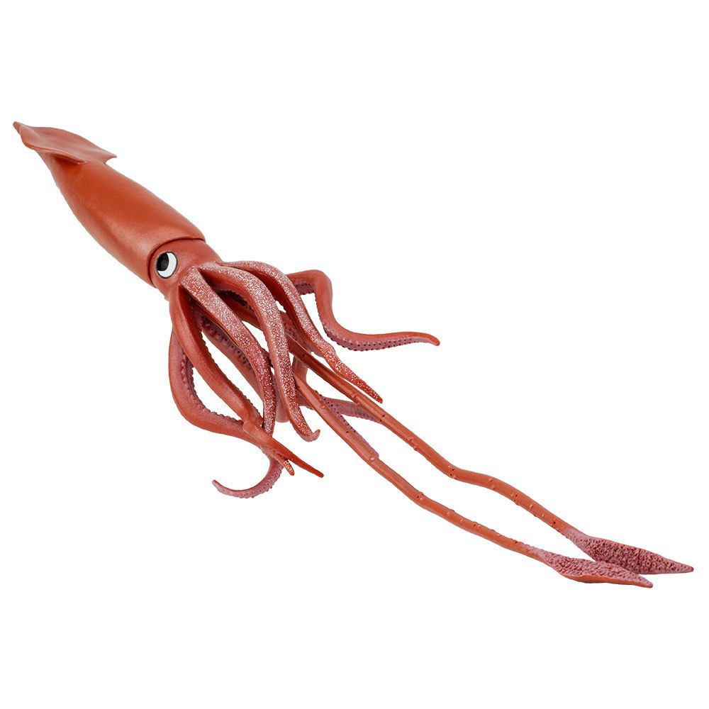 Купить Safari ltd S212302 Giant Squid Фигура Оранжевый  Red From 3 Years  7ft.ru в интернет магазине Семь Футов