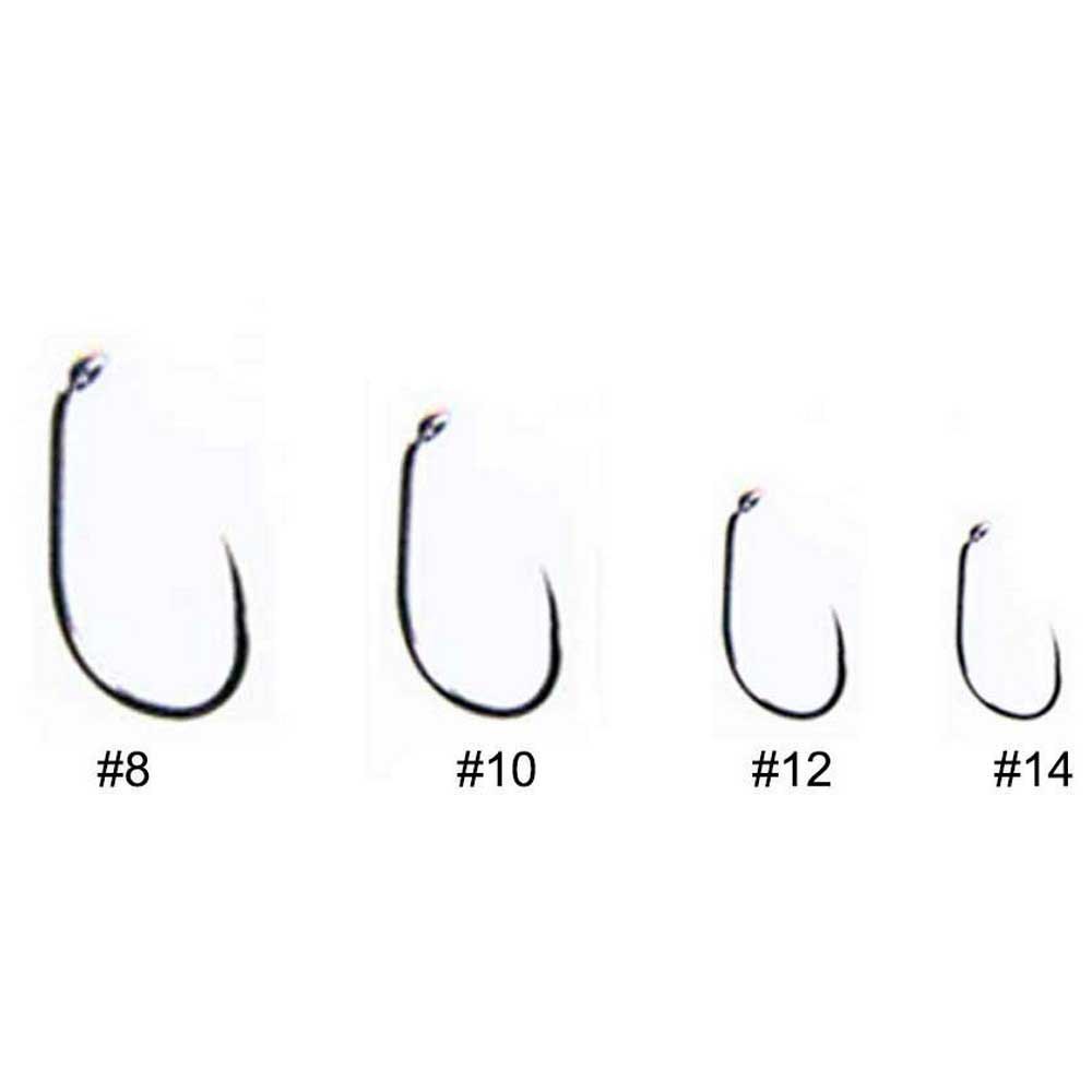 Купить Baetis BHDB12 B BL Fly Hook 20 единицы Серый  Silver 12  7ft.ru в интернет магазине Семь Футов