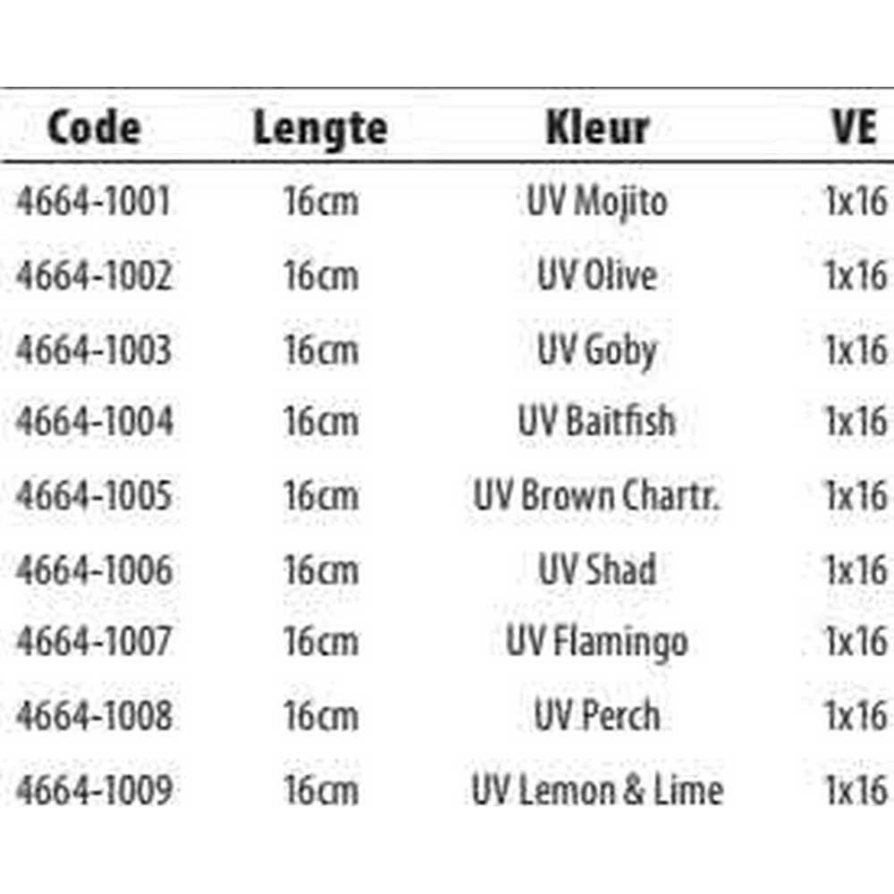 Купить SPRO 004664-01002-00000-00 Iris V-Power Мягкая приманка 160 mm Золотистый UV Olive 7ft.ru в интернет магазине Семь Футов