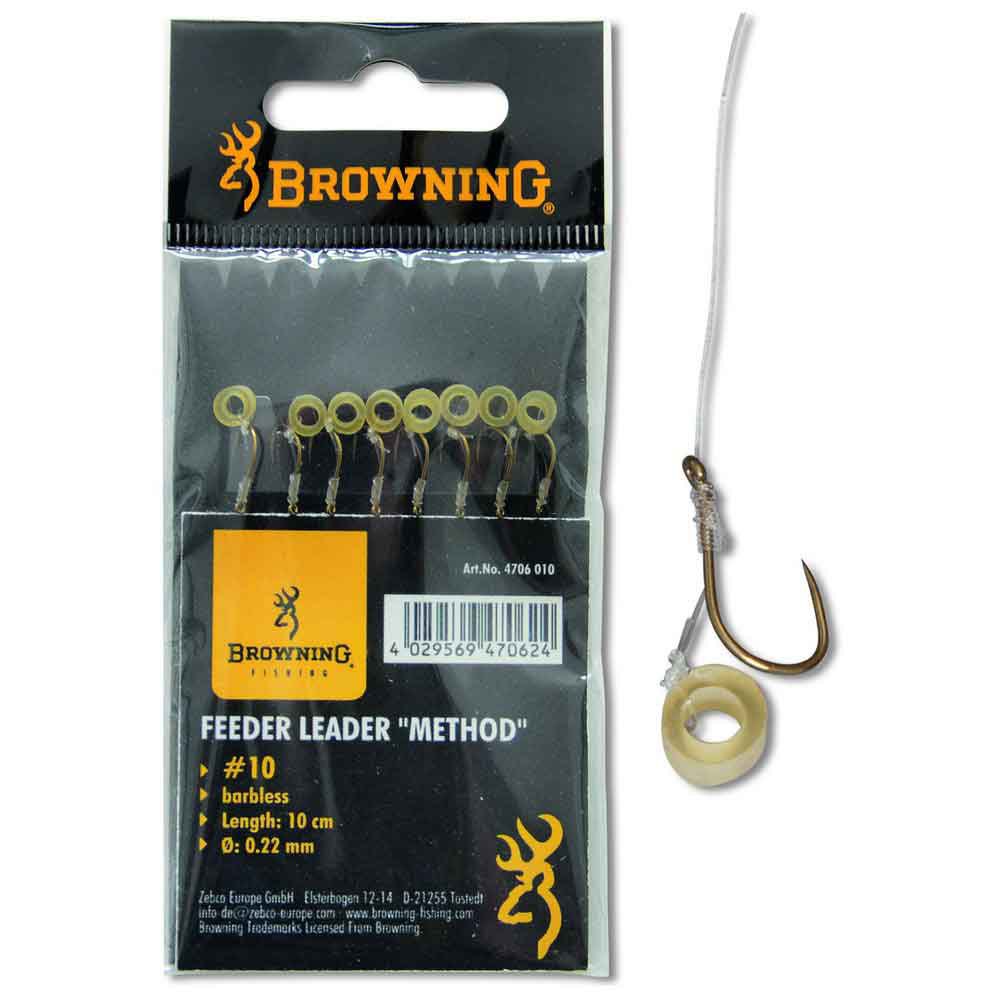 Купить Browning 4706012 Feeder Method Pellet 0.20 Mm Лидер Серебристый Bronze 12  7ft.ru в интернет магазине Семь Футов