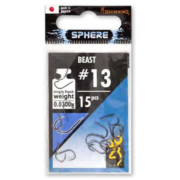 Купить Browning 4797010 Sphere Beast Крюк Серый  Black Nickel 10  7ft.ru в интернет магазине Семь Футов