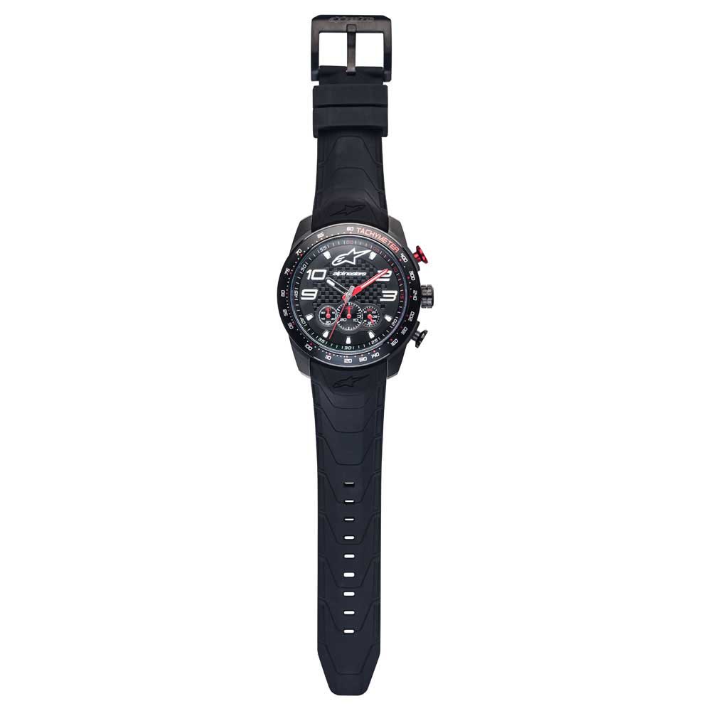 Купить Alpinestars 1036-96002-1010-OS Tech Chrono Silicone Серебристый  Black / Black 7ft.ru в интернет магазине Семь Футов