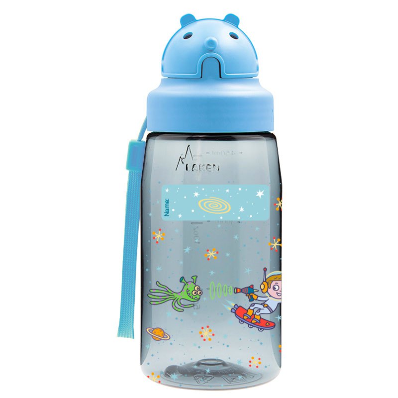 Купить Laken OBYSP Tritan 450ml Oby Cap Kids Голубой  Space Robot 7ft.ru в интернет магазине Семь Футов