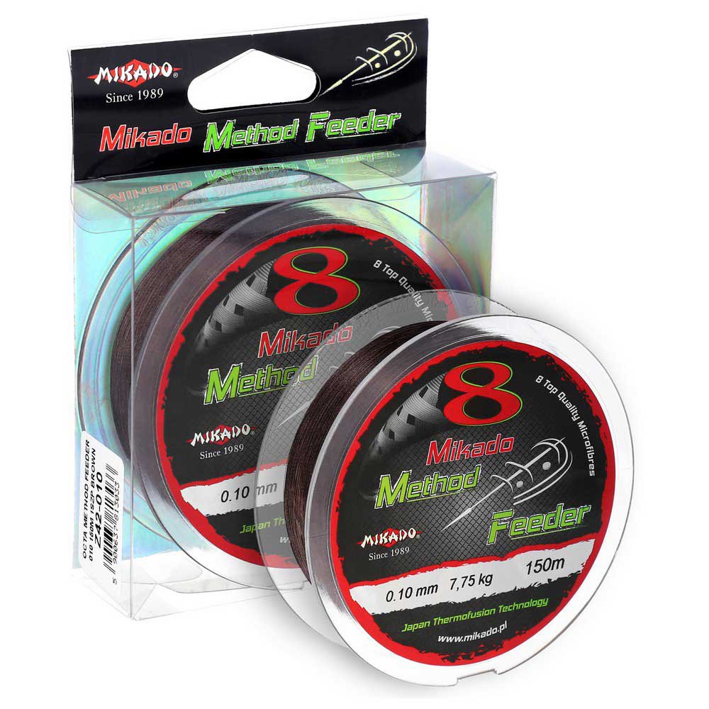Купить Mikado Z42-012 Octa Method Feeder Плетеная леска 150 м Коричневый Brown 0.120 mm  7ft.ru в интернет магазине Семь Футов