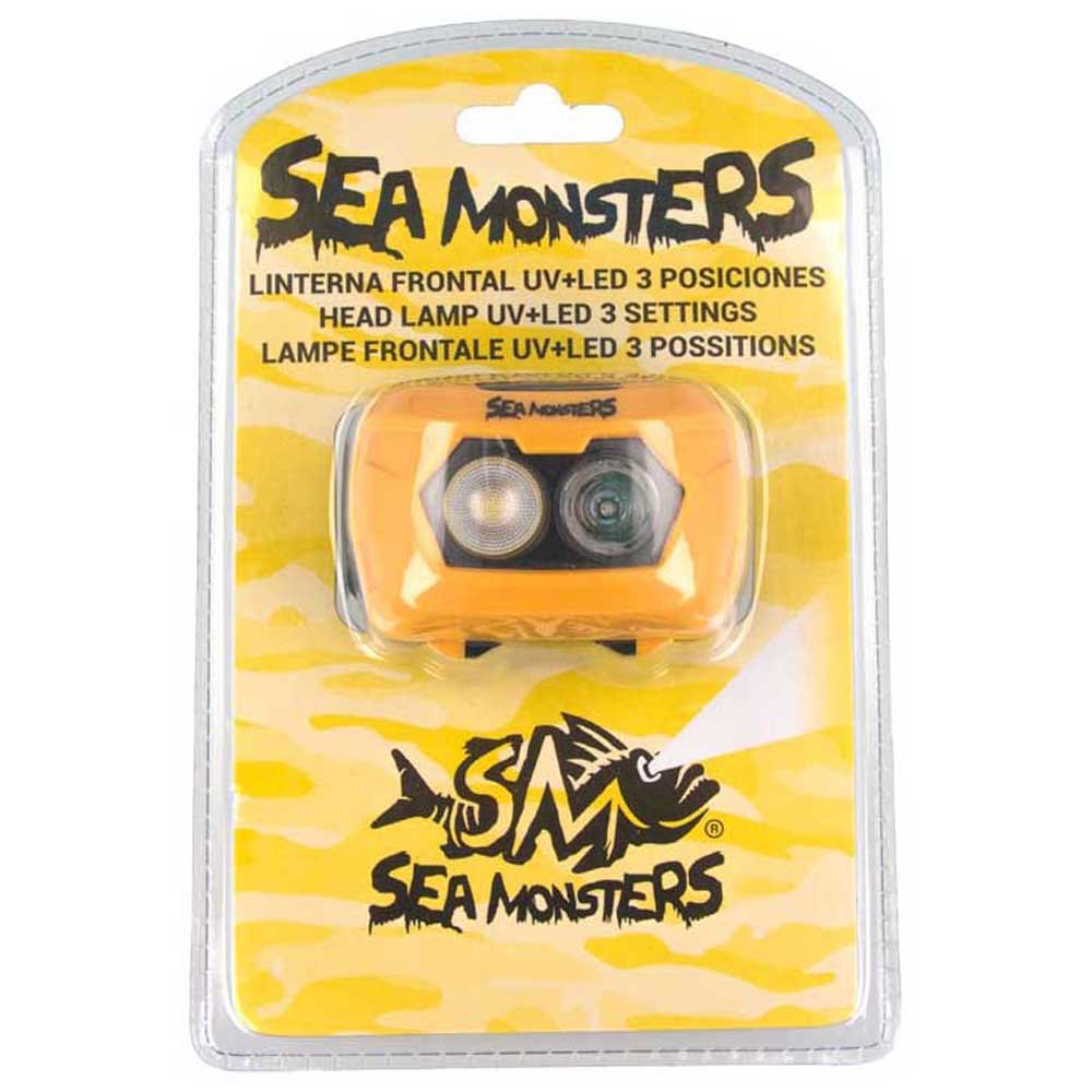 Купить Sea monsters LFSMUV UV+LED Фара Зеленый  Orange / Black 7ft.ru в интернет магазине Семь Футов