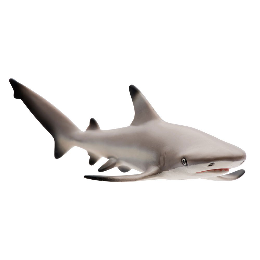 Купить Safari ltd S200029 Black Tip Reef Shark Фигура Коричневый Grey From 3 Years  7ft.ru в интернет магазине Семь Футов