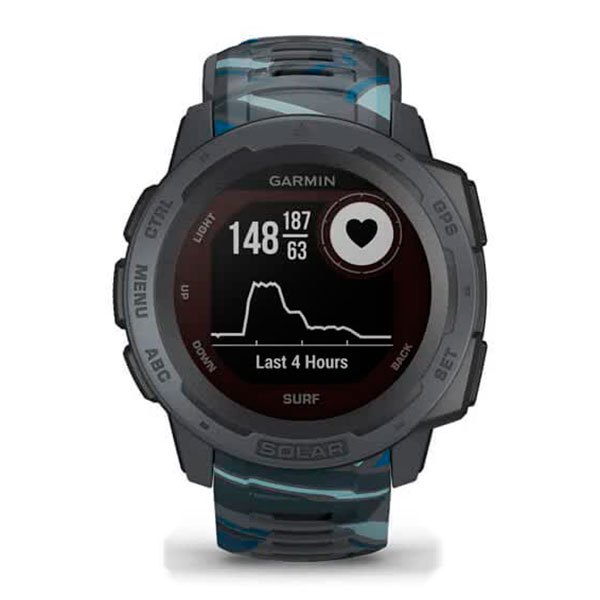 Купить Garmin 010-02293-07 Instinct Solar Часы Серый  Surf Pipeline 7ft.ru в интернет магазине Семь Футов