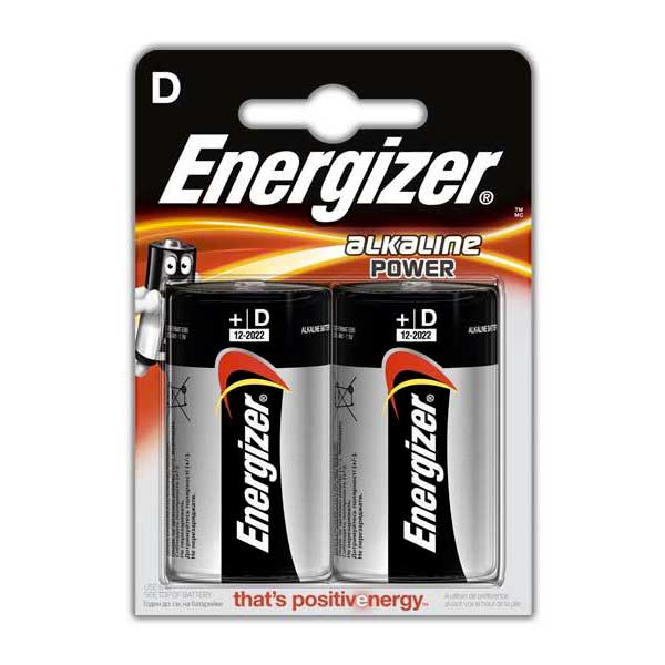 Купить Energizer E300152200 Alkaline Power Серебристый  2 pcs D LR20  7ft.ru в интернет магазине Семь Футов