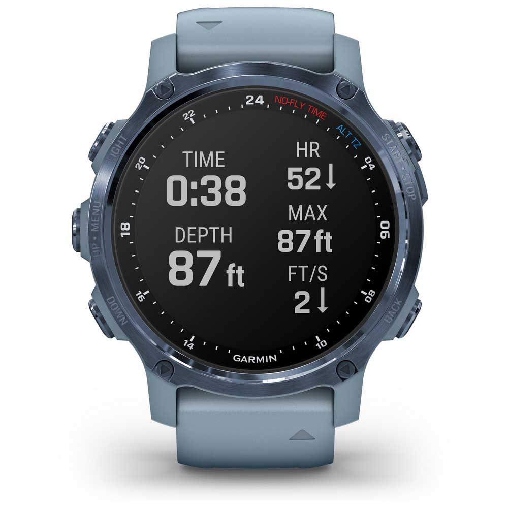 Купить Garmin 010-02403-07 Descent MK2S Компьютер Голубой  Blue 7ft.ru в интернет магазине Семь Футов