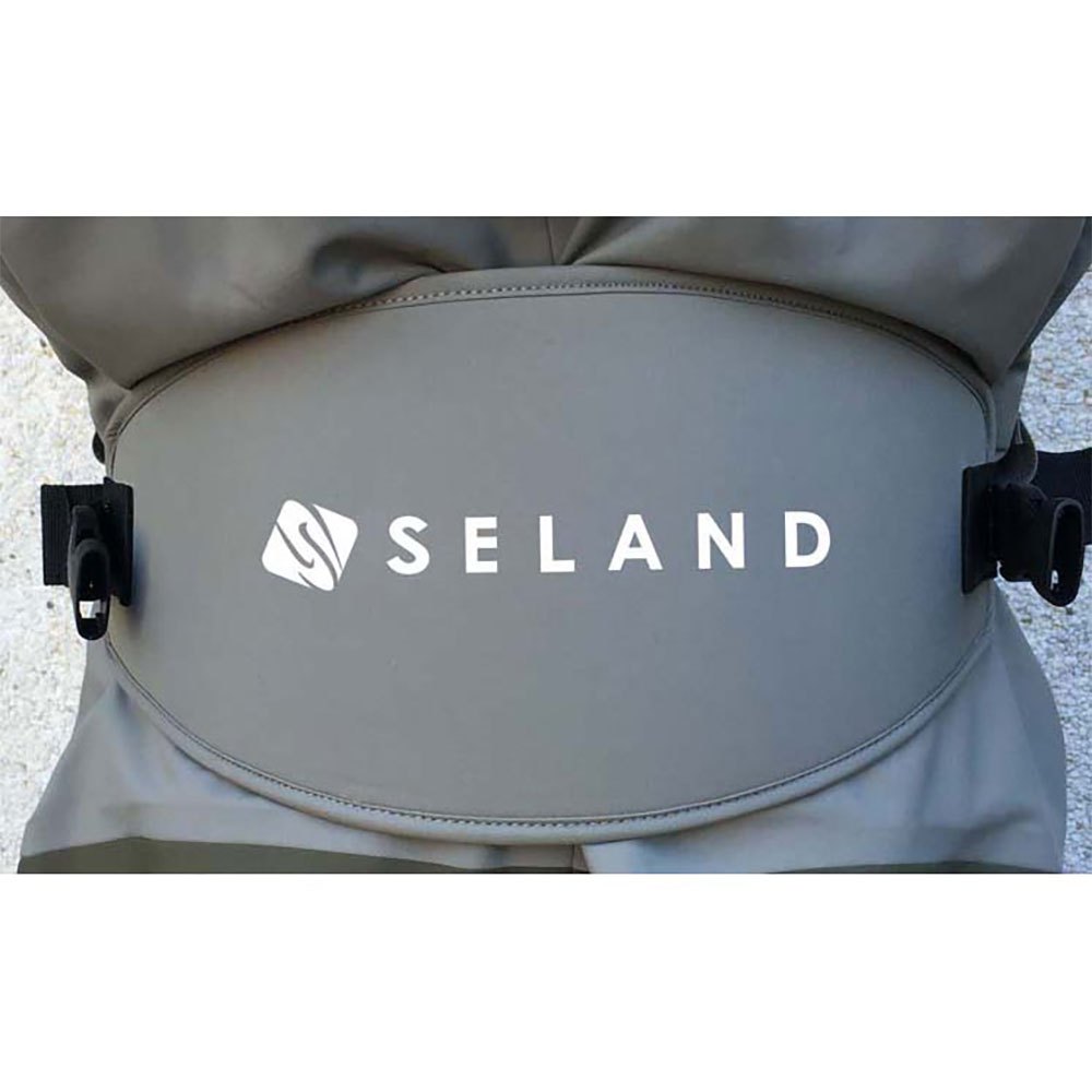 Купить Seland H10-C-XL 3/5 Wader Зеленый  Grey XL  7ft.ru в интернет магазине Семь Футов