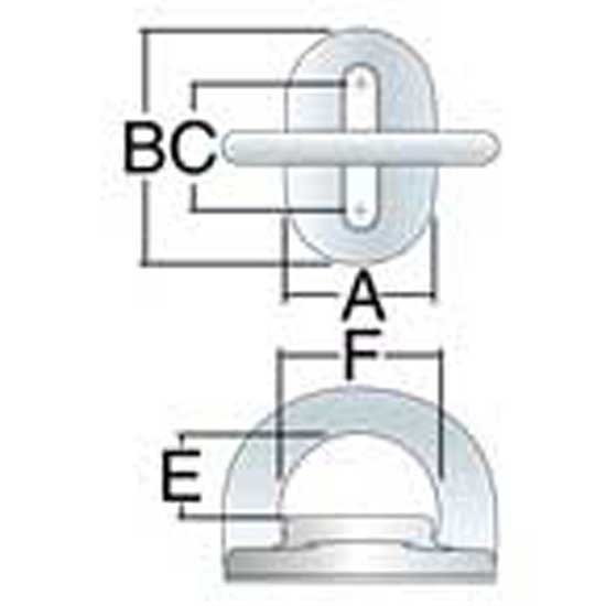 Купить Harken 3206 Low Load Folding Padeye 6 Mm Адаптер Серебристый Silver 7ft.ru в интернет магазине Семь Футов