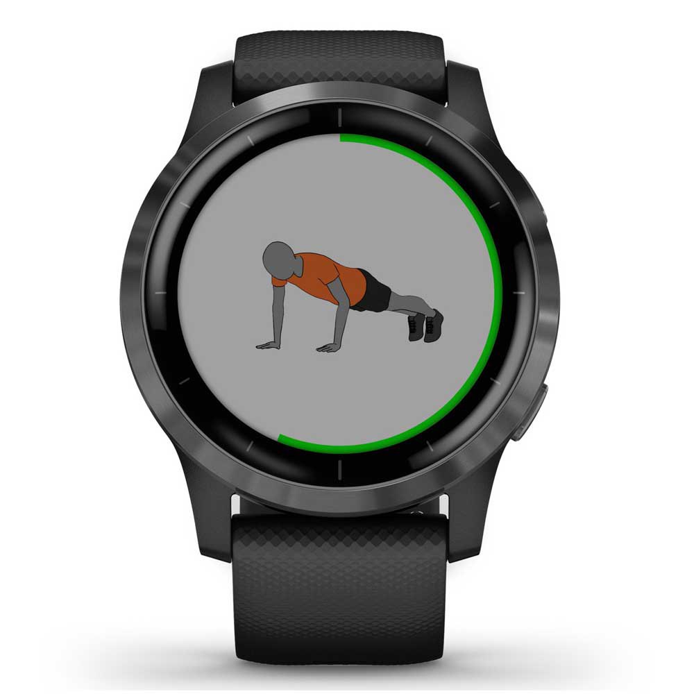 Купить Garmin 010-02174-12 Vivoactive 4 Часы Черный  Black 7ft.ru в интернет магазине Семь Футов
