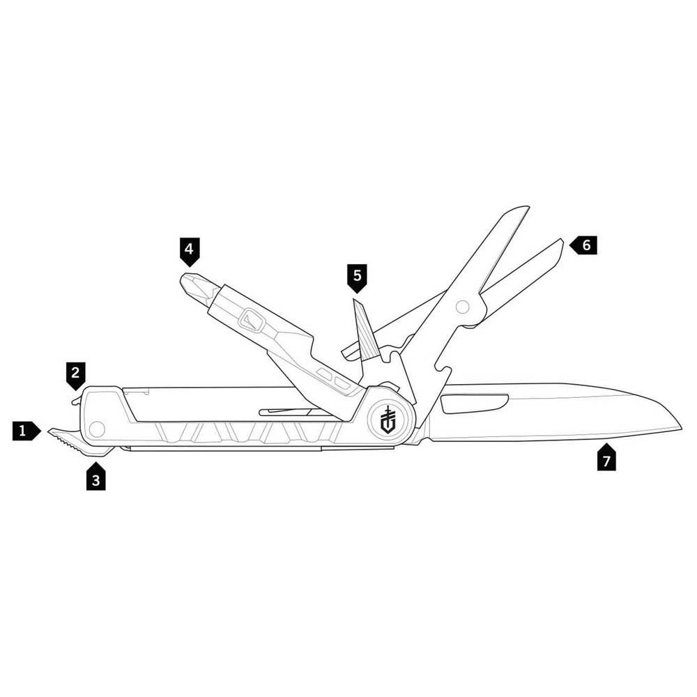 Купить Gerber GE30001590 Ambar Drive Серебристый  Urban Blue 7ft.ru в интернет магазине Семь Футов