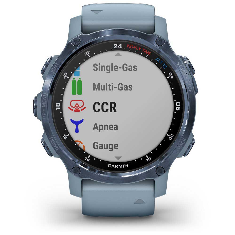 Купить Garmin 010-02403-07 Descent MK2S Компьютер Голубой  Blue 7ft.ru в интернет магазине Семь Футов