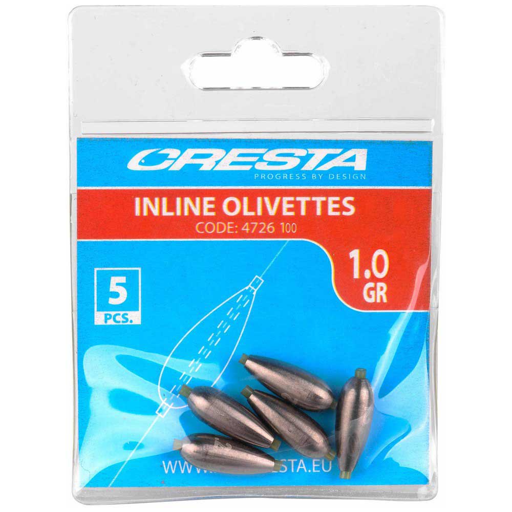 Купить Cresta 4726-150 Inline Olivettes Вести Серый  Silver 1.50 g  7ft.ru в интернет магазине Семь Футов