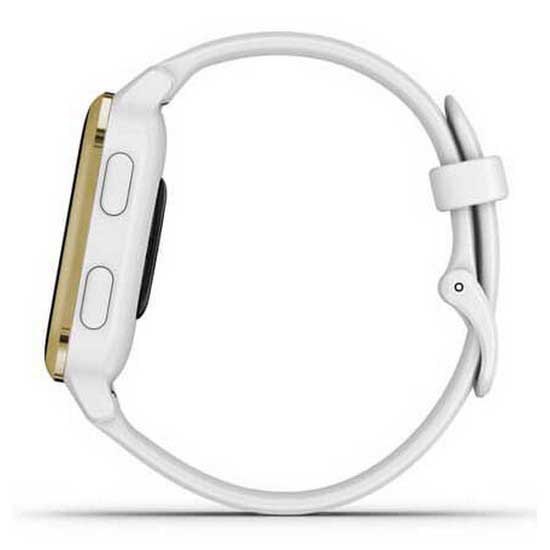 Купить Garmin 010-02427-11 Venu SQ Часы Белая  Light Gold / White 7ft.ru в интернет магазине Семь Футов