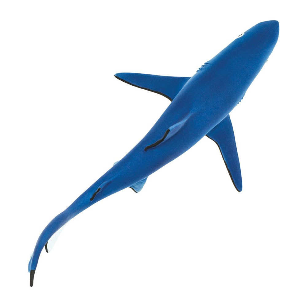 Купить Safari ltd S211802 Blue Shark Фигура Голубой  Blue / White From 3 Years  7ft.ru в интернет магазине Семь Футов