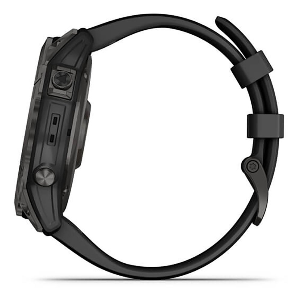 Купить Garmin 010-02541-11 Fenix 7X Sapphire Solar Часы Черный  Carbon Grey DLC Titanium / Black 7ft.ru в интернет магазине Семь Футов