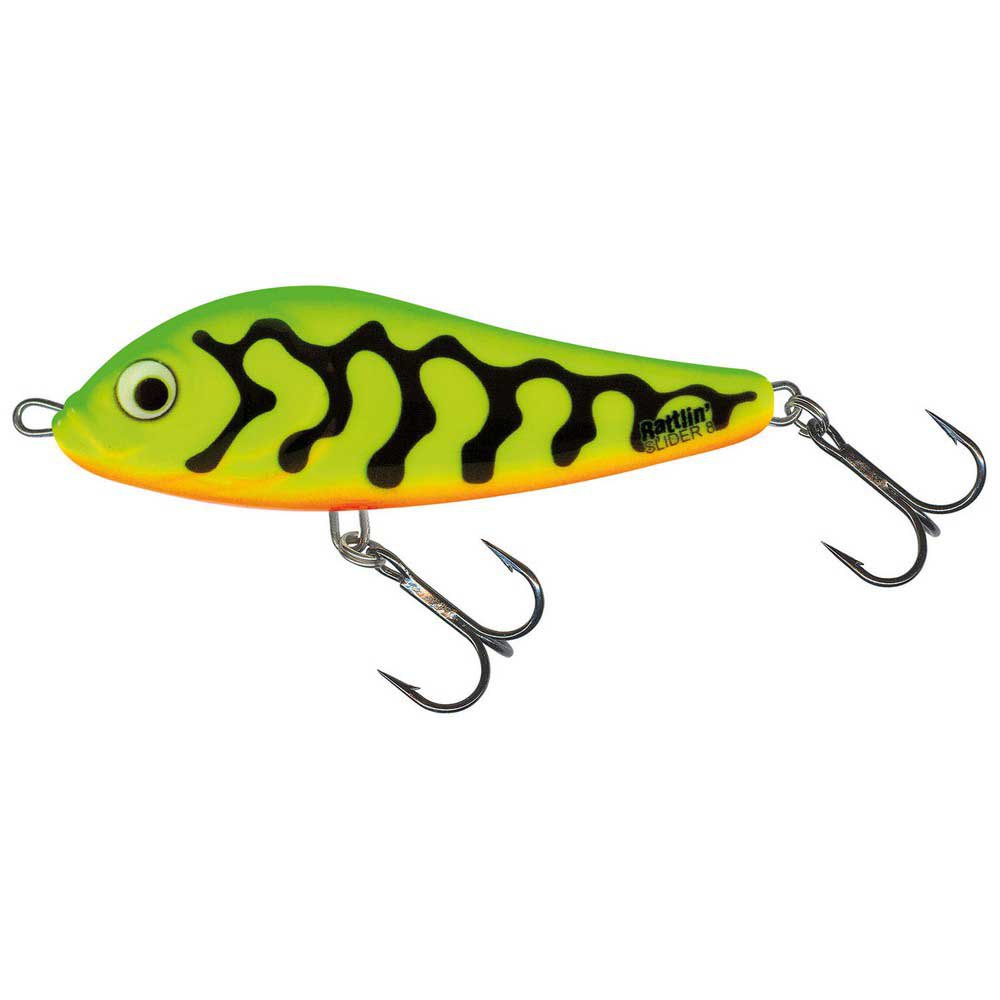 Купить Salmo QRN011 Rattlin Slider 110 Mm Многоцветный  Green Tiger 7ft.ru в интернет магазине Семь Футов