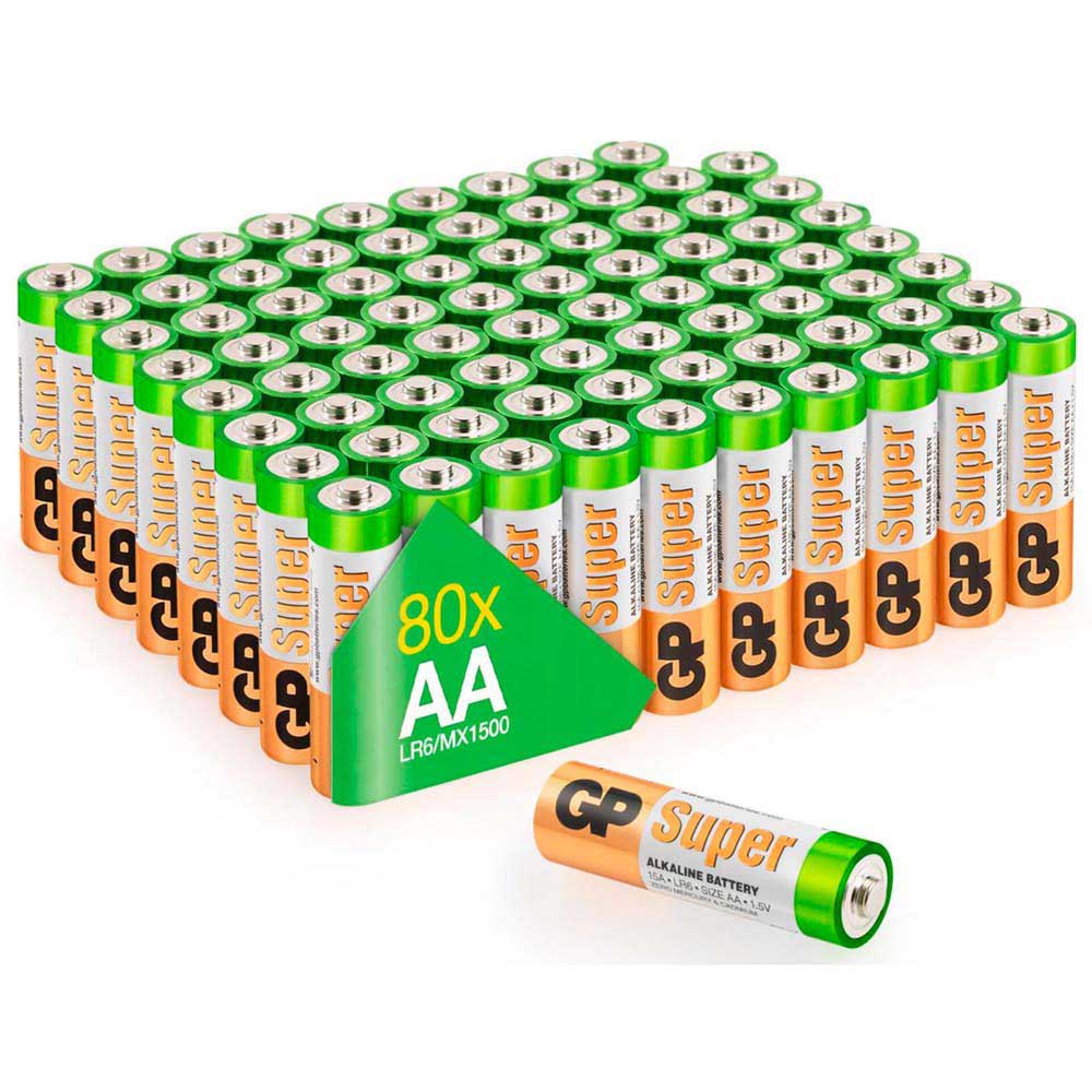 Купить Gp batteries 03015AS80 Blister 03015AS80 Щелочные батареи типа АА 80 единицы измерения Бесцветный Green / Orange 7ft.ru в интернет магазине Семь Футов