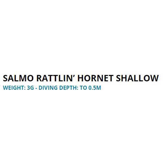 Купить Salmo QRH454 Rattlin Hornet 35 Mm 5.5g Многоцветный Supernatural Perch 7ft.ru в интернет магазине Семь Футов
