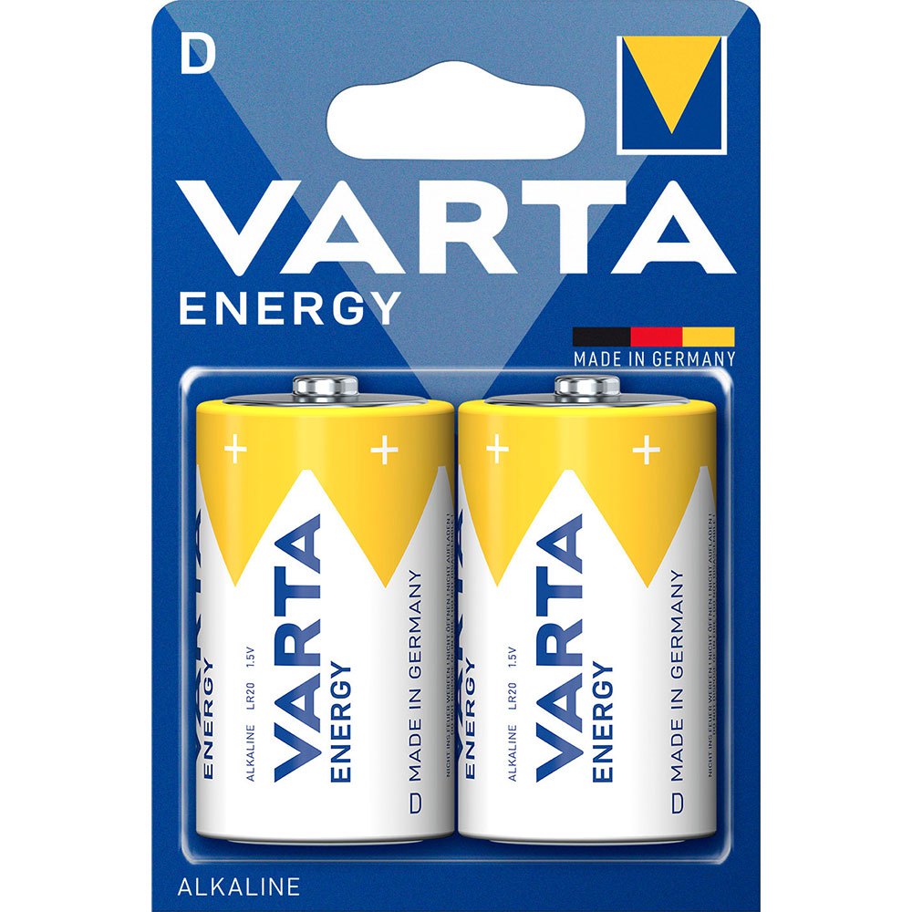 Купить Varta 4120229412 Energy LR20 D Щелочные батареи Голубой Blue 7ft.ru в интернет магазине Семь Футов