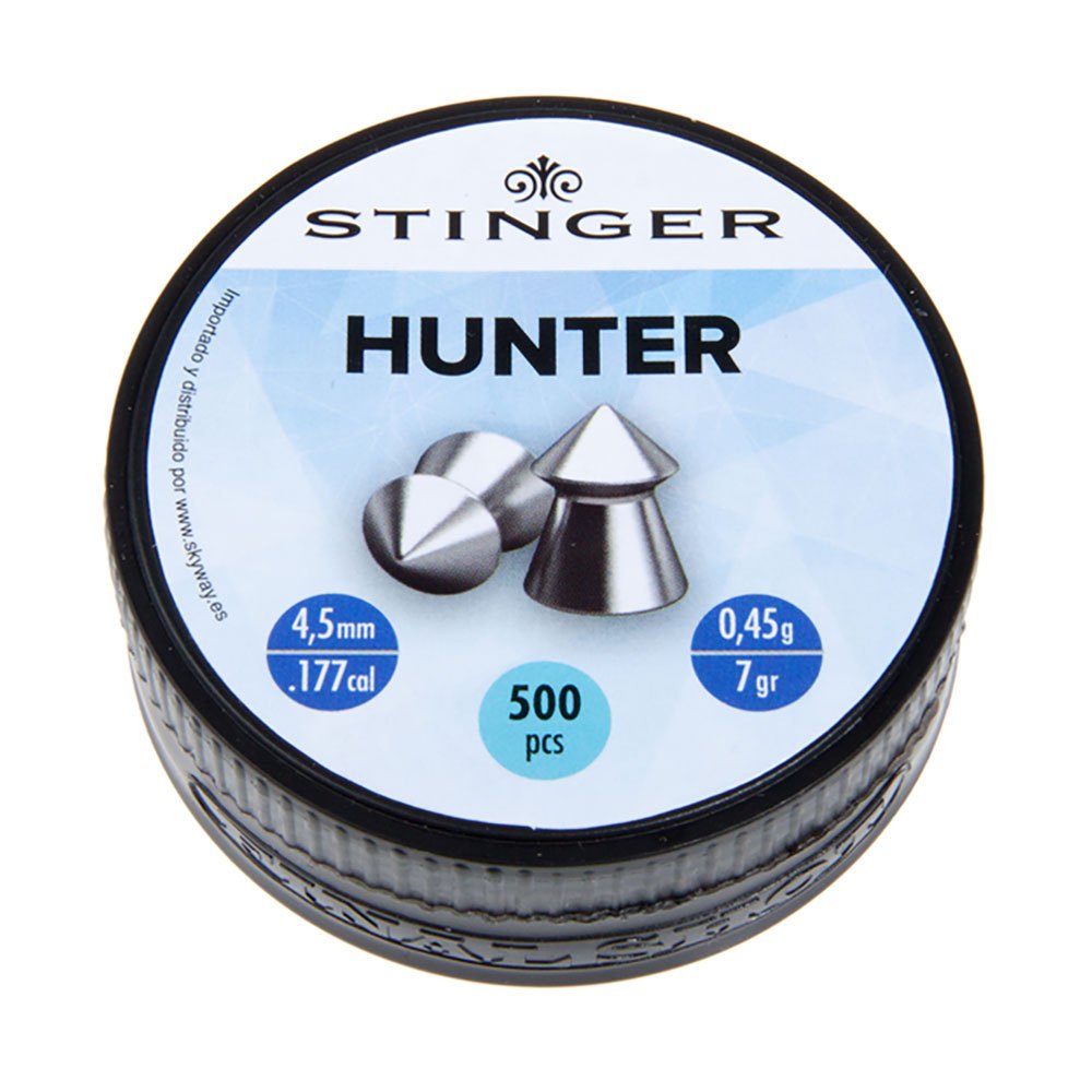 Купить Stinger STP00245 Hunter 500 единицы измерения Серый Silver 4.5 mm  7ft.ru в интернет магазине Семь Футов