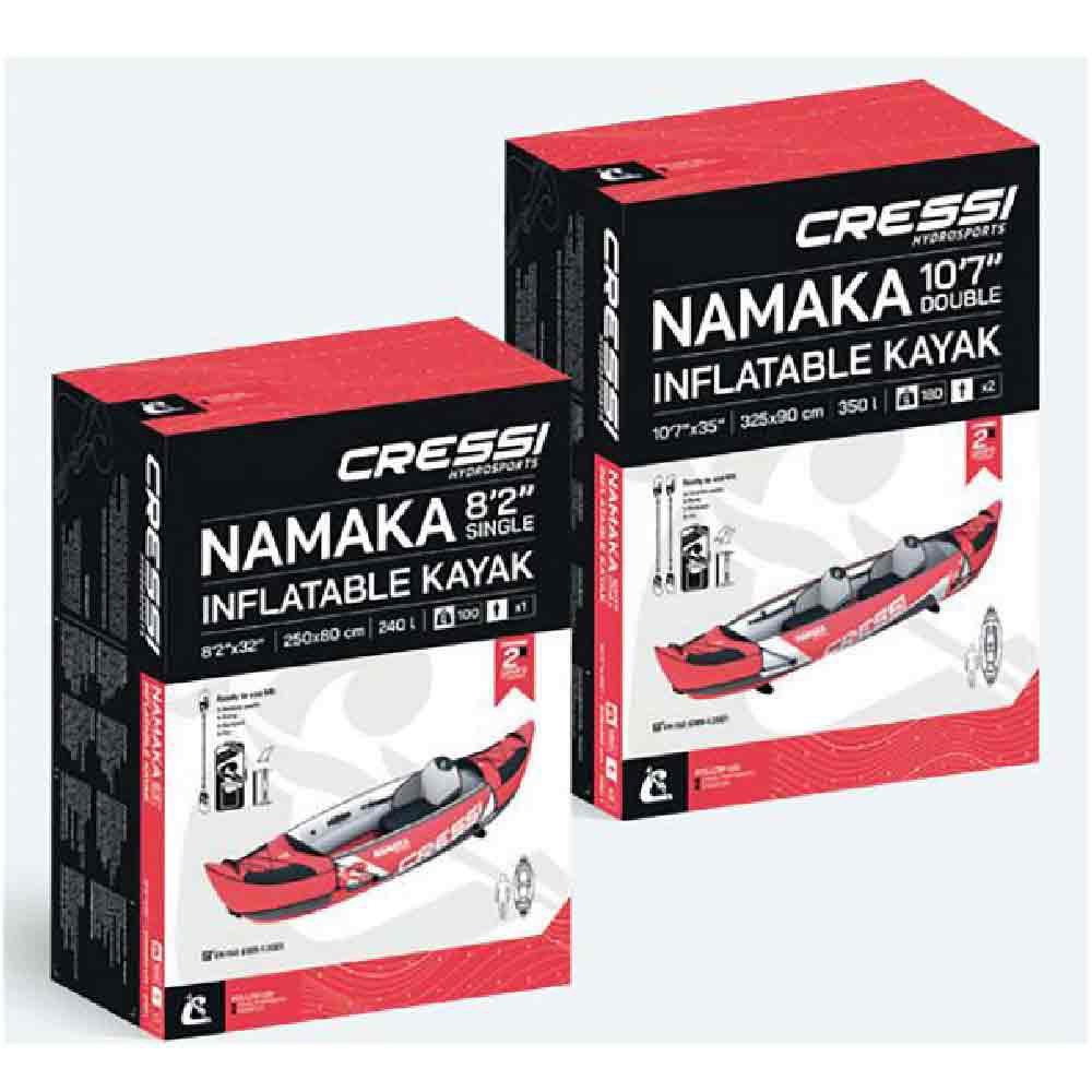 Купить Cressi ENC011080 Kayak Namaka 10´7´´ Rojo (Doble) Красный Red 7ft.ru в интернет магазине Семь Футов