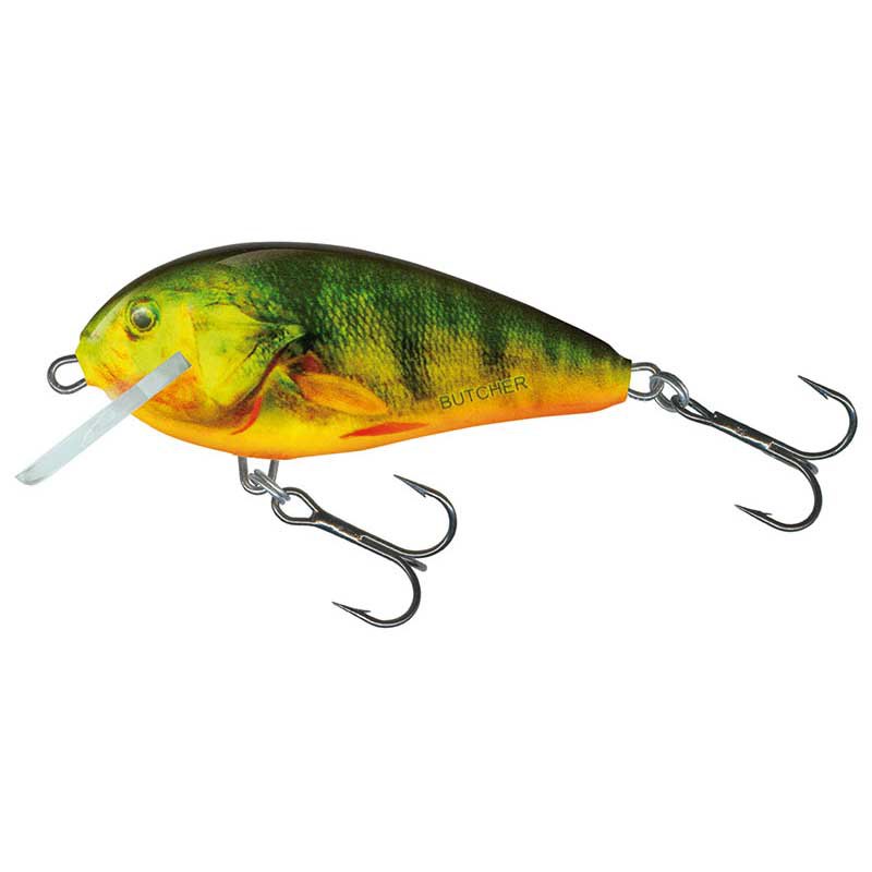 Купить Salmo QBU012 Butcher 50 Mm 7g Многоцветный  Green Tiger 7ft.ru в интернет магазине Семь Футов