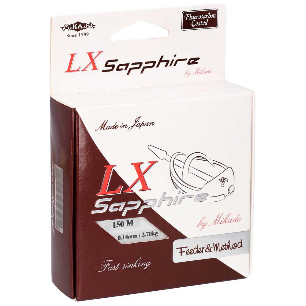 Купить Mikado ZLXFM-020 LX Sapphire Feeder&Method Мононить 150 м Коричневый Brown 0.200 mm  7ft.ru в интернет магазине Семь Футов